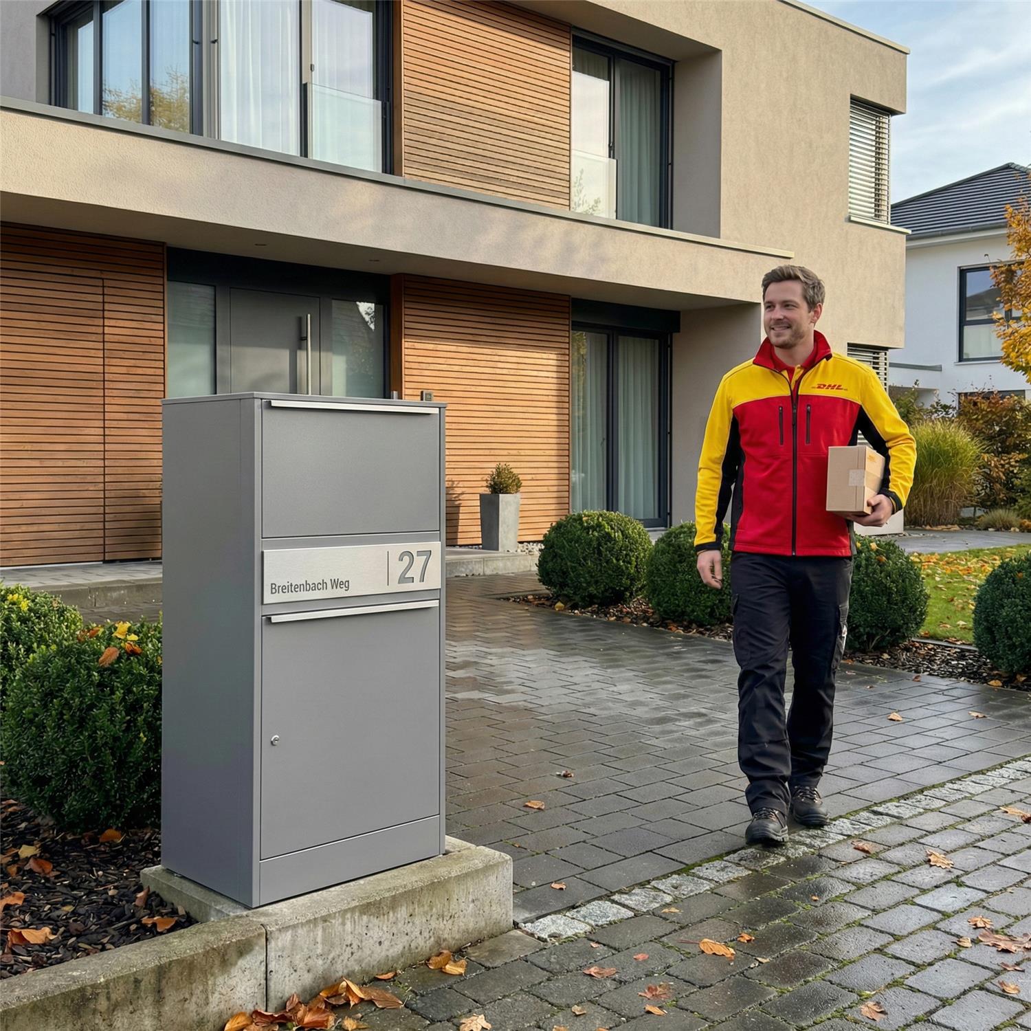 Metzler Paketbox | personalisiert mit Gravur | rostfrei | Bispo 2