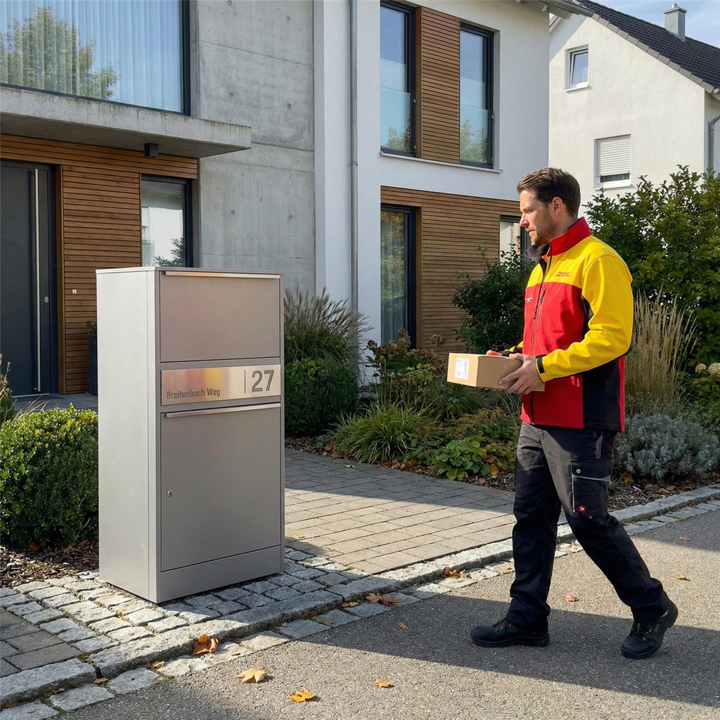 Metzler Paketbox | personalisiert mit Gravur | rostfrei | Bispo 2