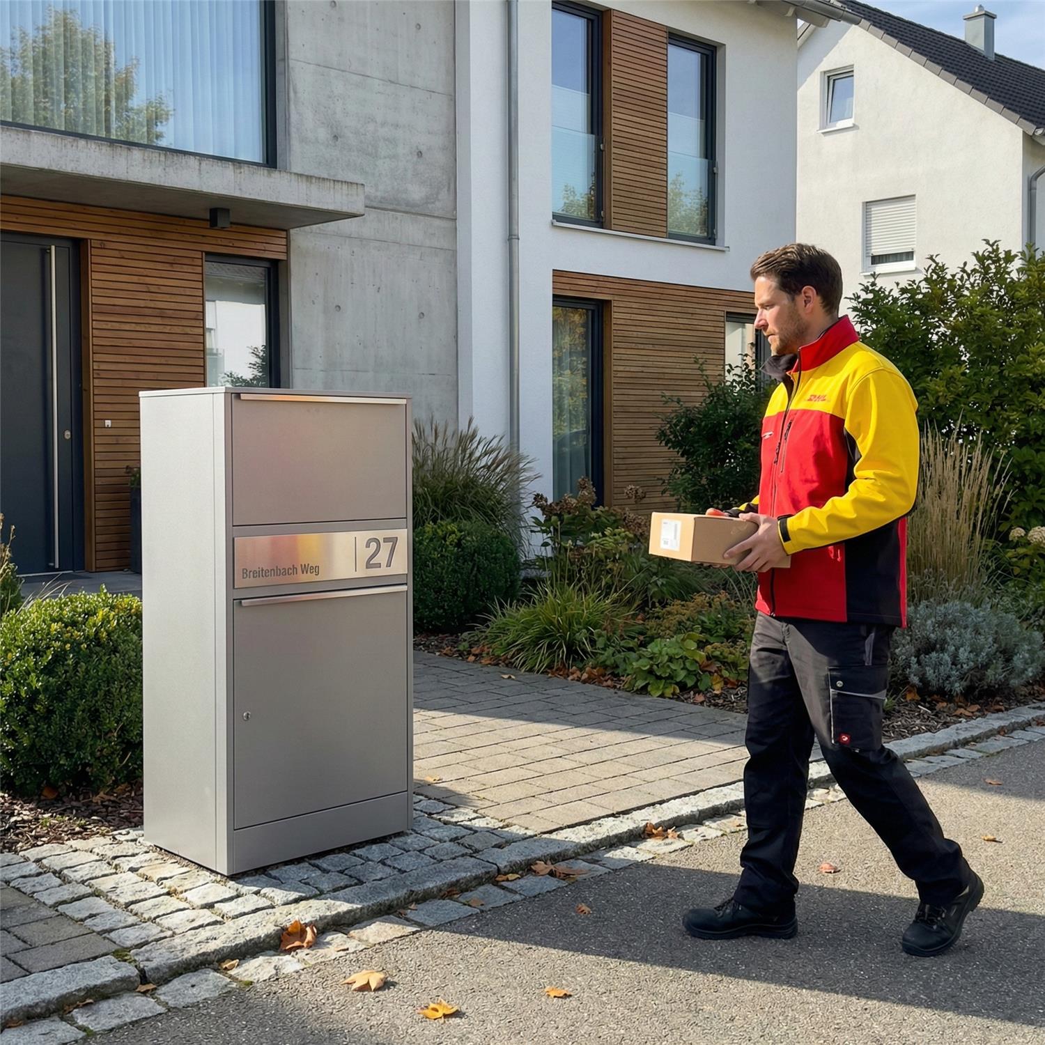 Metzler Paketbox | personalisiert mit Gravur | rostfrei | Bispo 2