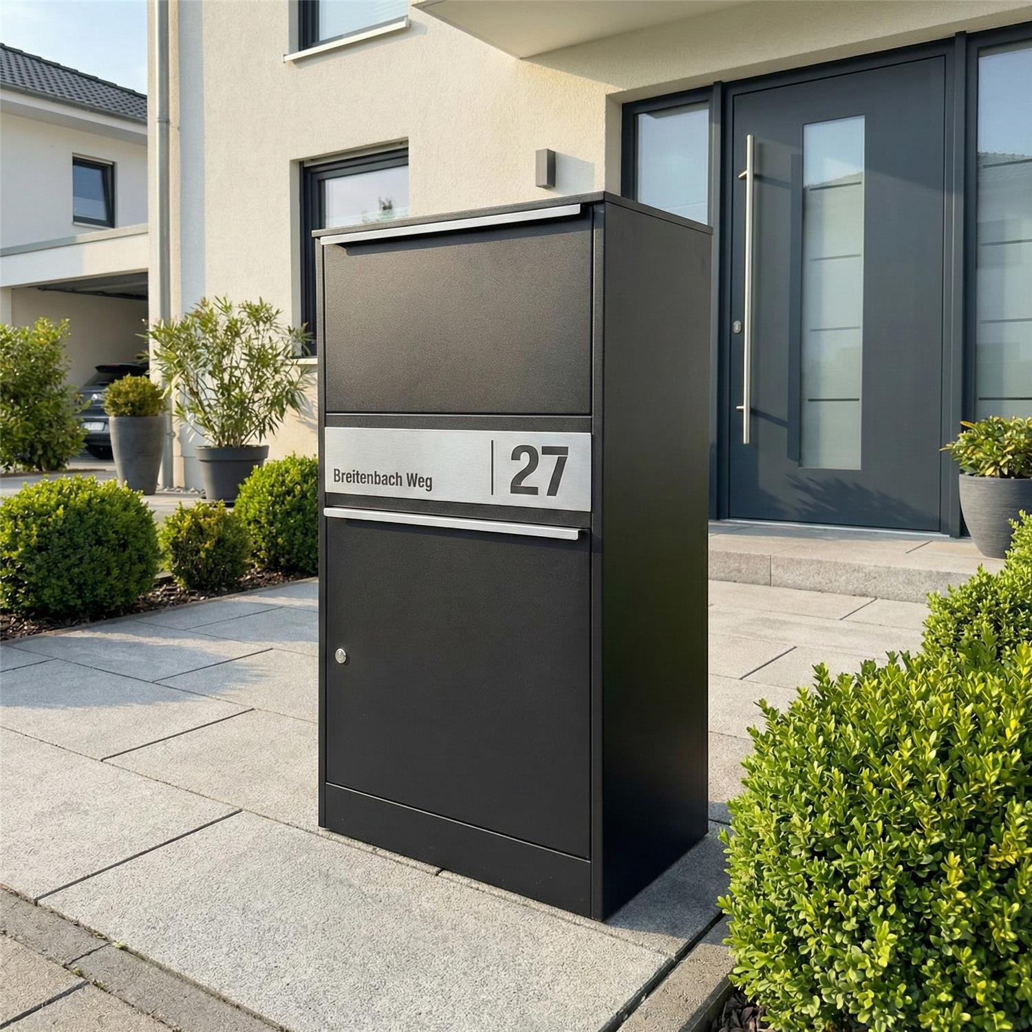Metzler Paketbox | personalisiert mit Gravur | rostfrei | Bispo 2