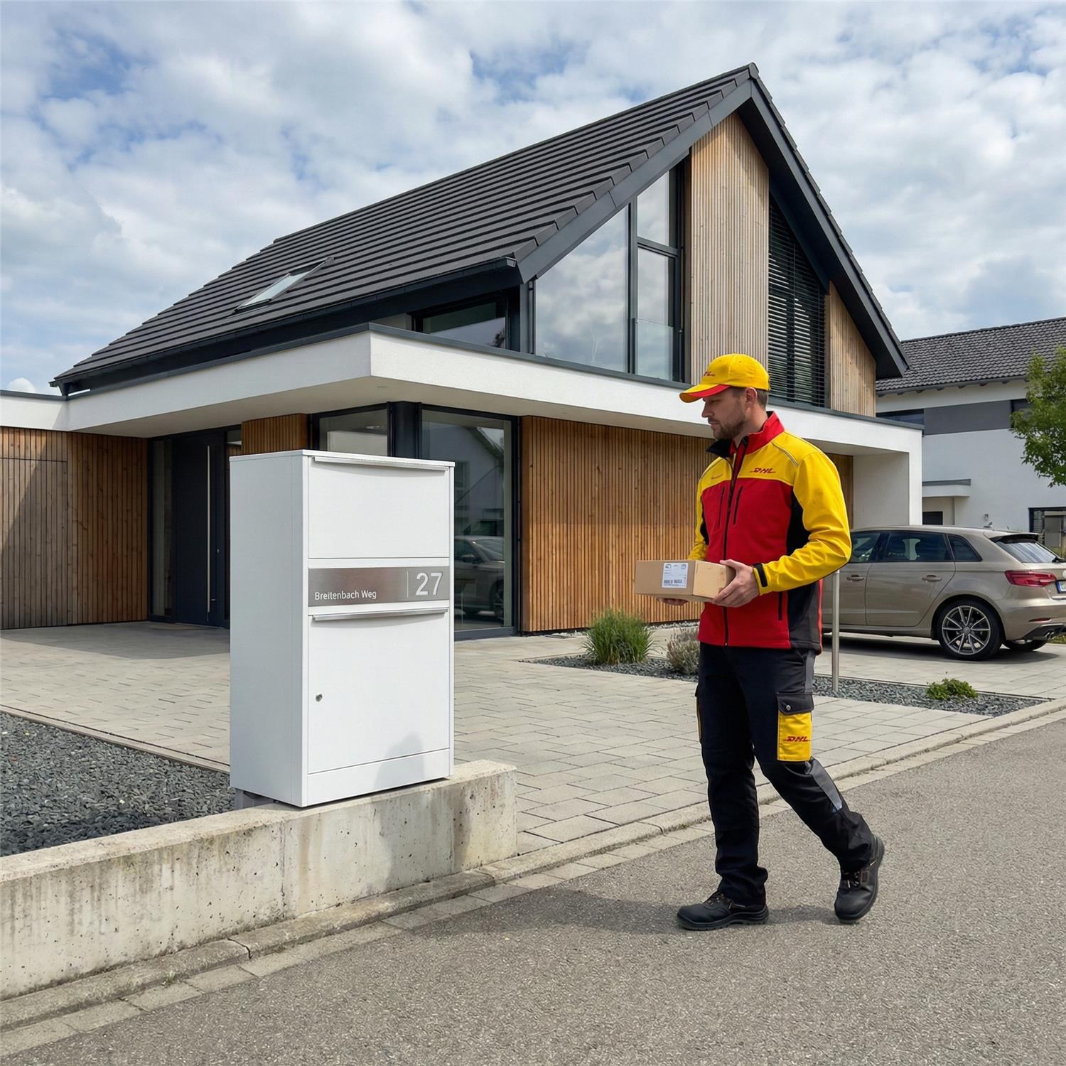 Metzler Paketbox | personalisiert mit Gravur | rostfrei | Bispo 2