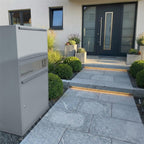 Metzler Paketbox XL personalisiert mit Gravur | Paketkasten rostfrei | Bispo Max 2