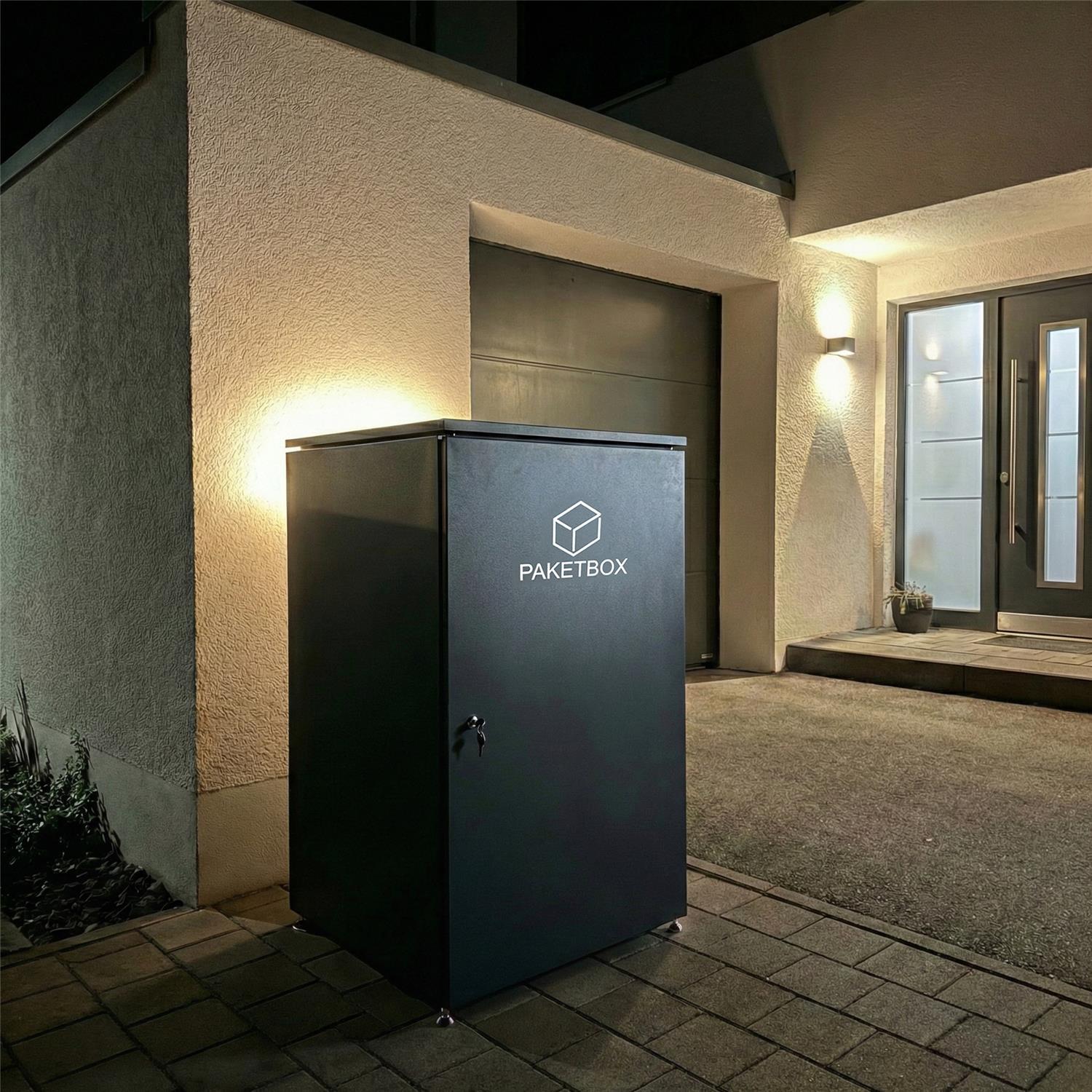 Metzler Indirekte LED-Beleuchtung für alle 1er Mülltonnenboxen