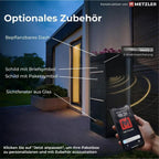 Metzler Paketbox mit Briefkasten | mit Sichtfenster | mit Briefeinwurf | rostfrei | Bispo 3