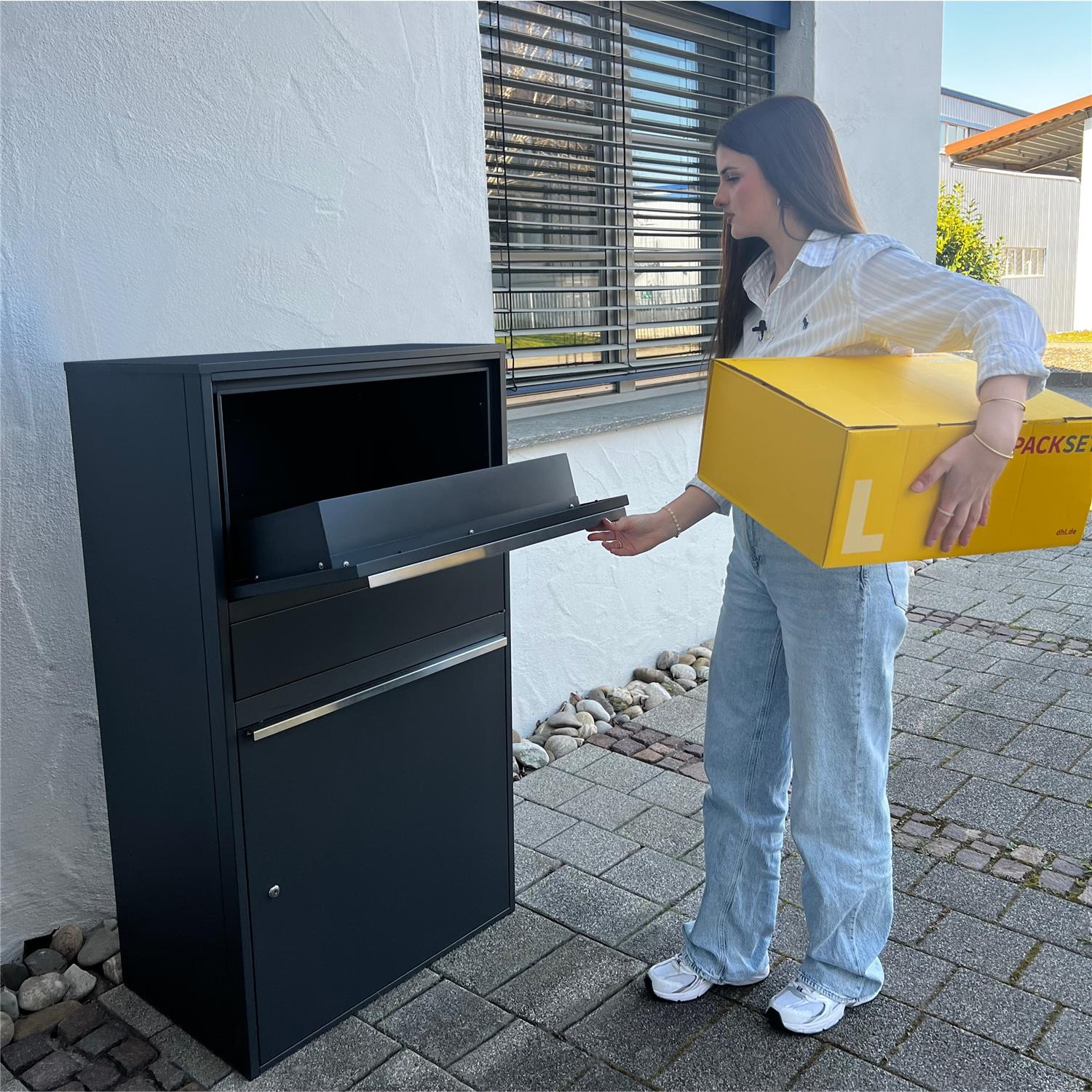 Metzler Paketbox XL | Paketkasten rostfrei | Bispo Max