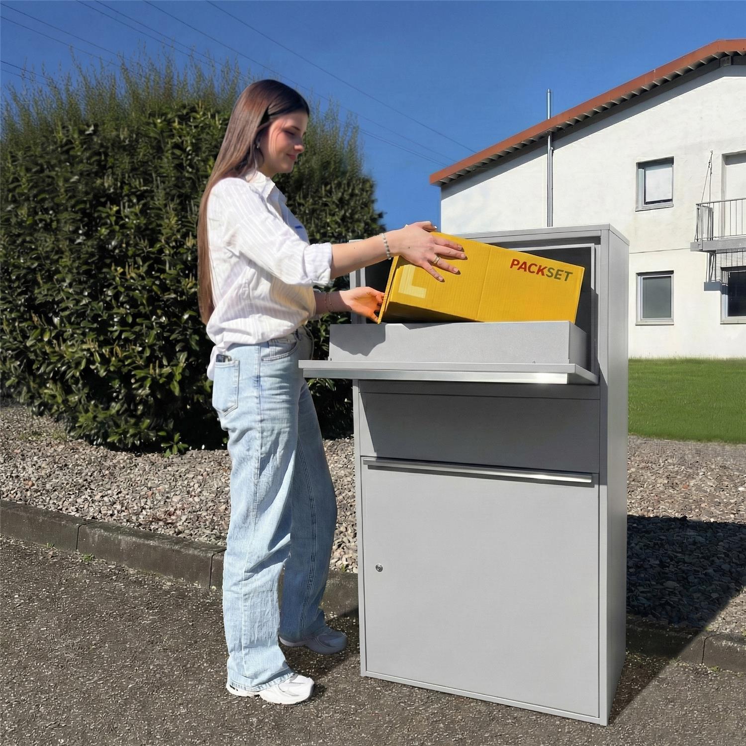 Metzler Paketbox XL | Paketkasten rostfrei | Bispo Max