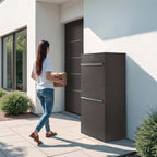 Metzler Paketbox XL mit Briefkasten | Paketkasten rostfrei | Bispo Max