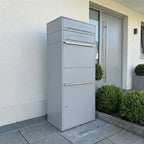 Metzler Paketbox XL mit 2 Briefkästen | Paketkasten rostfrei | Bispo Max
