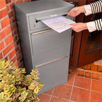 Metzler Paketbox mit austauschbarem Namensschild | für Pakete bis zur Größe M | Bispo RE
