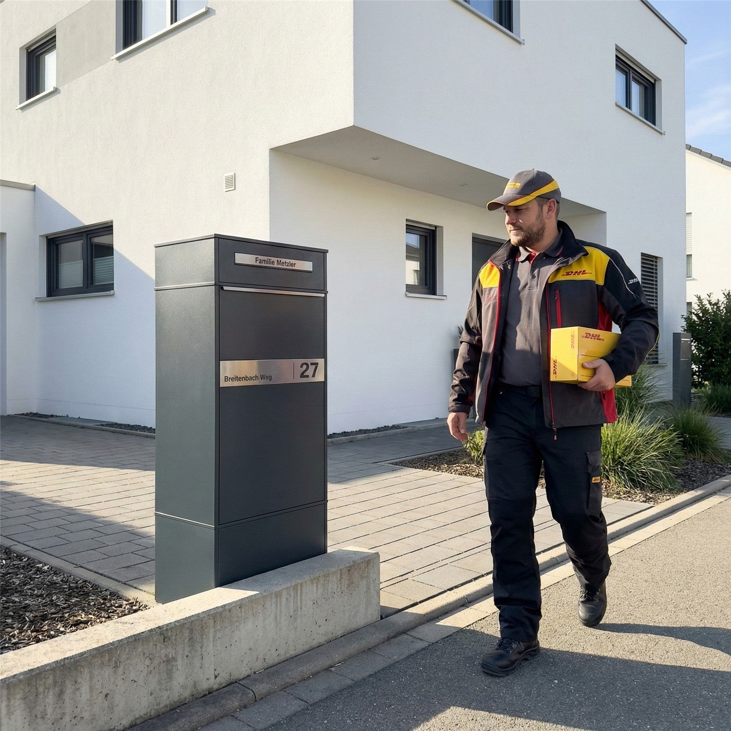 Metzler Paketboxständer für die Paketboxen Bispo und Zivo