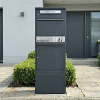 Metzler Paketboxständer für die Paketboxen Bispo und Zivo | Anthrazit