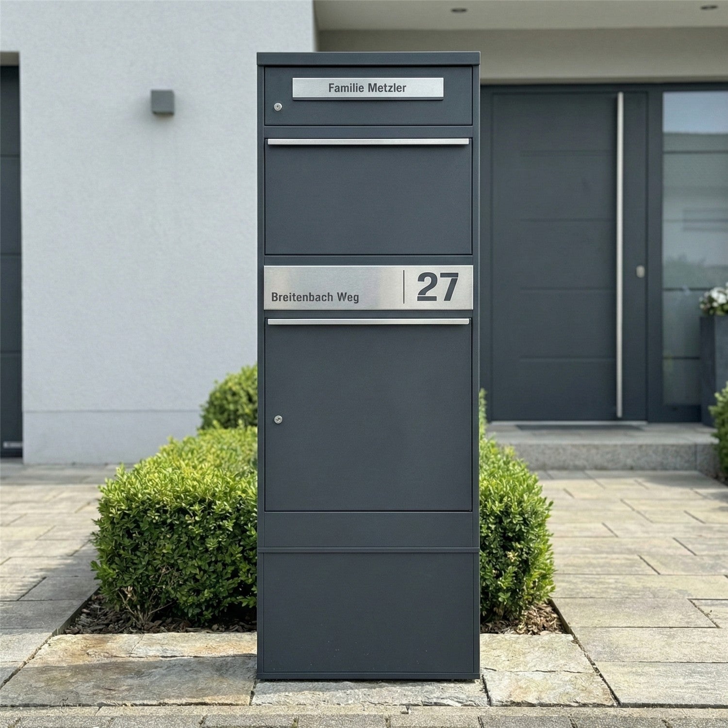 Metzler Paketboxständer für die Paketboxen Bispo und Zivo | Anthrazit