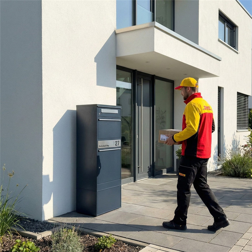Metzler Paketboxständer für die Paketboxen Bispo und Zivo | Anthrazit