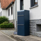 Metzler Paketbox XL mit 2 Briefkästen | LED | RAL 7016 Anthrazit | Bispo Max 2