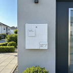 Metzler Briefkasten Edelstahl Gravur optional | Modell02