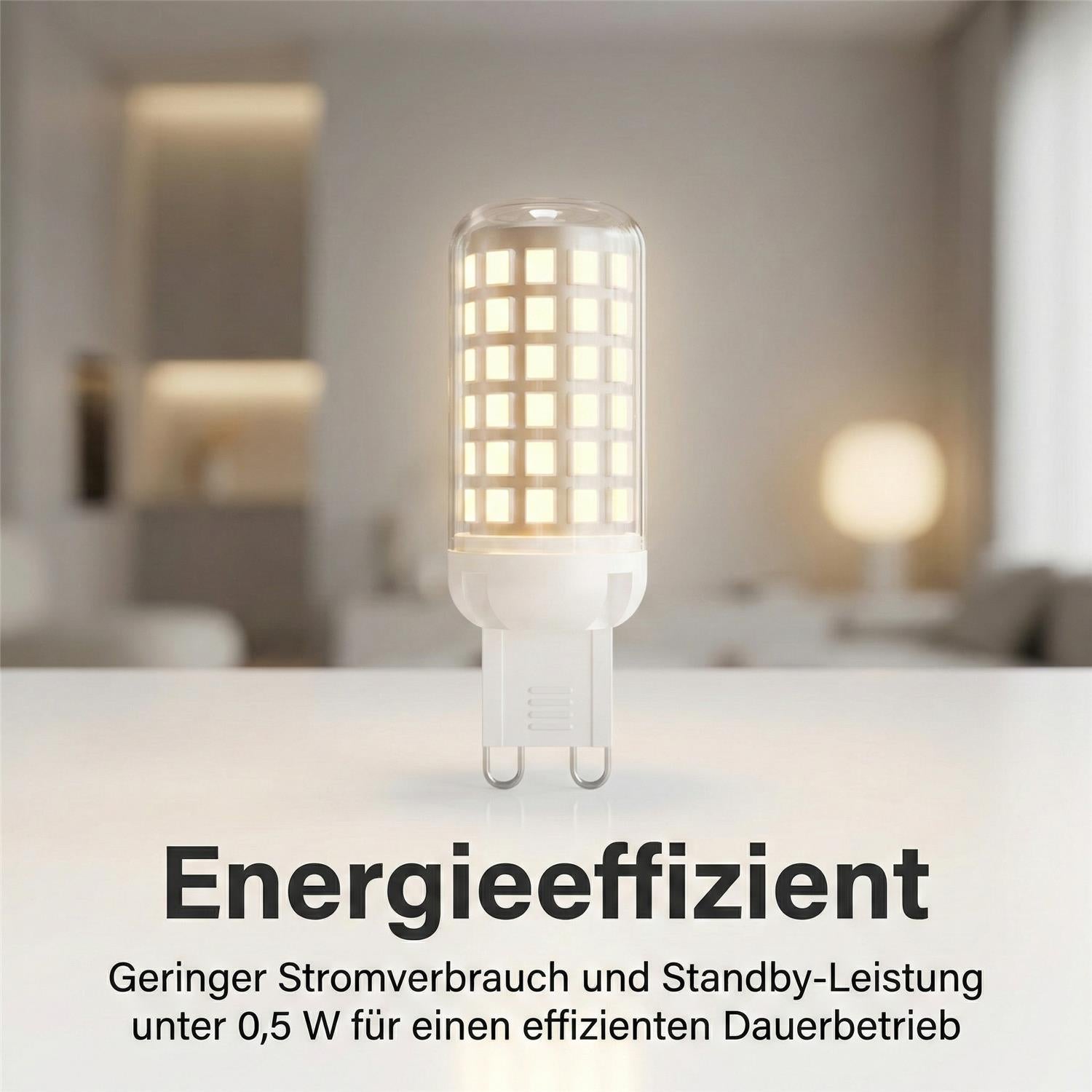 Metzler G9 LED-Leuchtmittel mit App-Steuerung | Glühbirne Dimmbar | 3000–6000 K