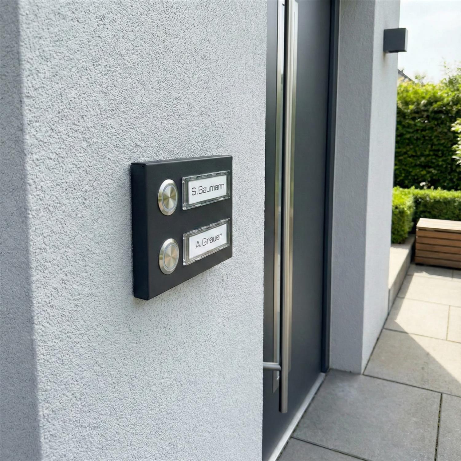 Metzler Türklingel Aufputz Namensschilder | Tovi M2