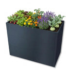 Metzler Hochbeet M für den Garten | Pulverbeschichtet | 100 x 50 x 77 cm