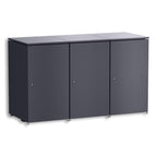 Metzler Mülltonnenbox | 3er | 240l | aus Aluminium | rostfrei & massiv