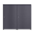Metzler Mülltonnenbox | 2er | 240l | aus Aluminium | rostfrei & massiv