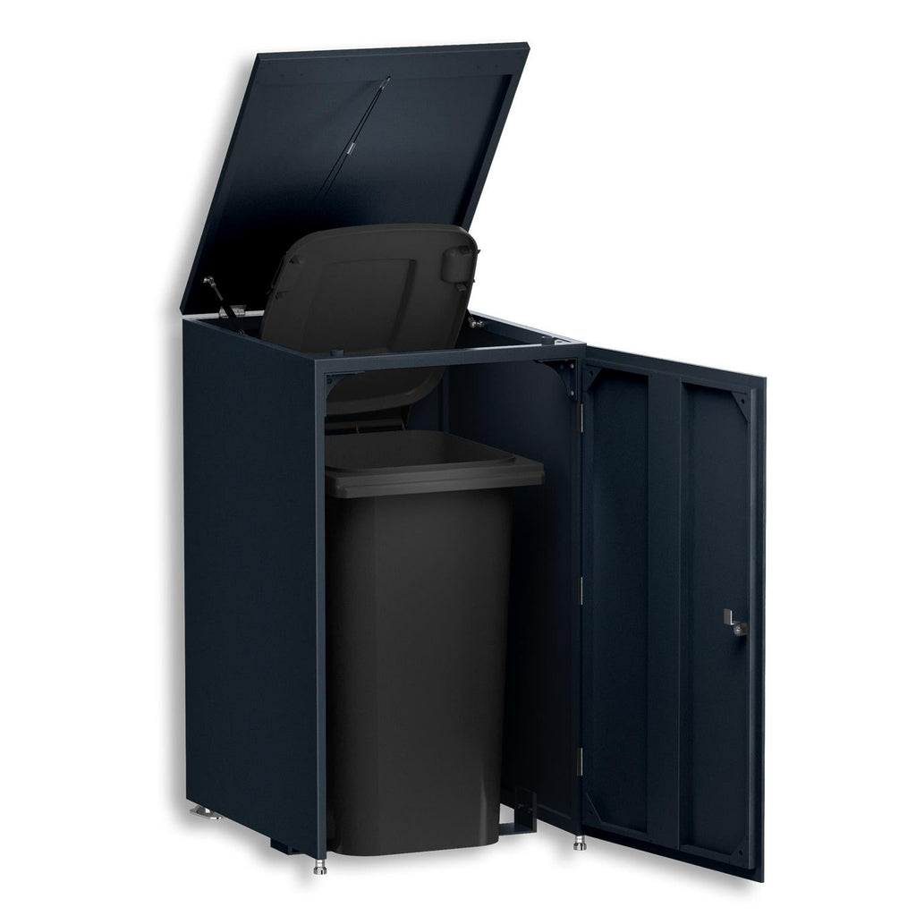 Metzler Mülltonnenbox | 1er | 240l | aus Aluminium | rostfrei & massiv