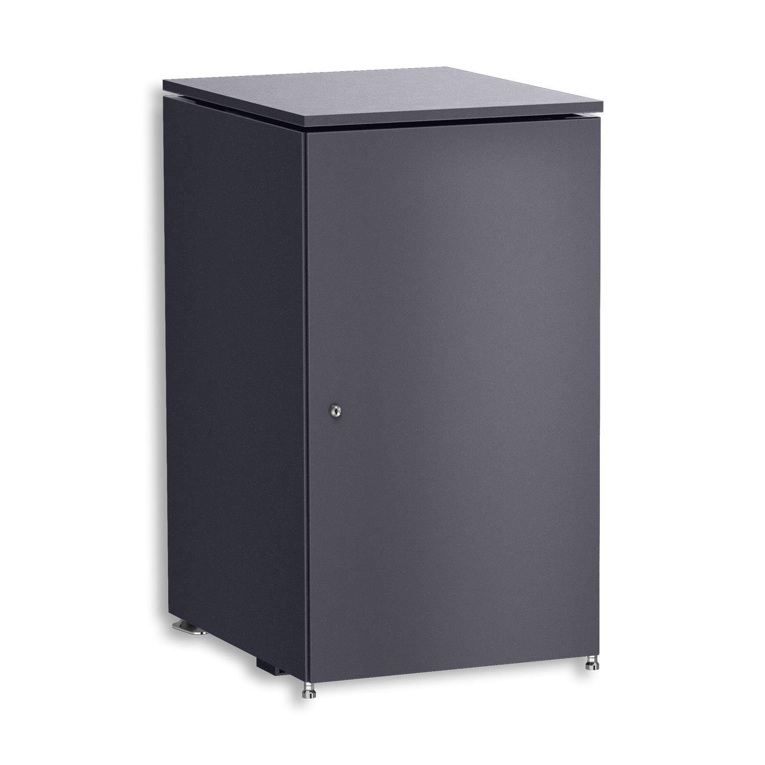 Metzler Mülltonnenbox | 1er | 240l | aus Aluminium | rostfrei & massiv