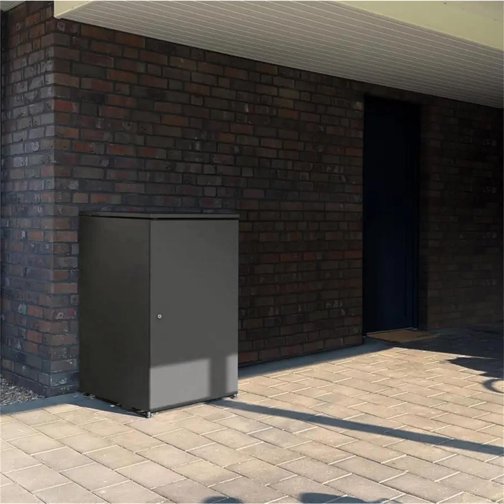 Metzler Mülltonnenbox | 1er | 240l | aus Aluminium | rostfrei & massiv