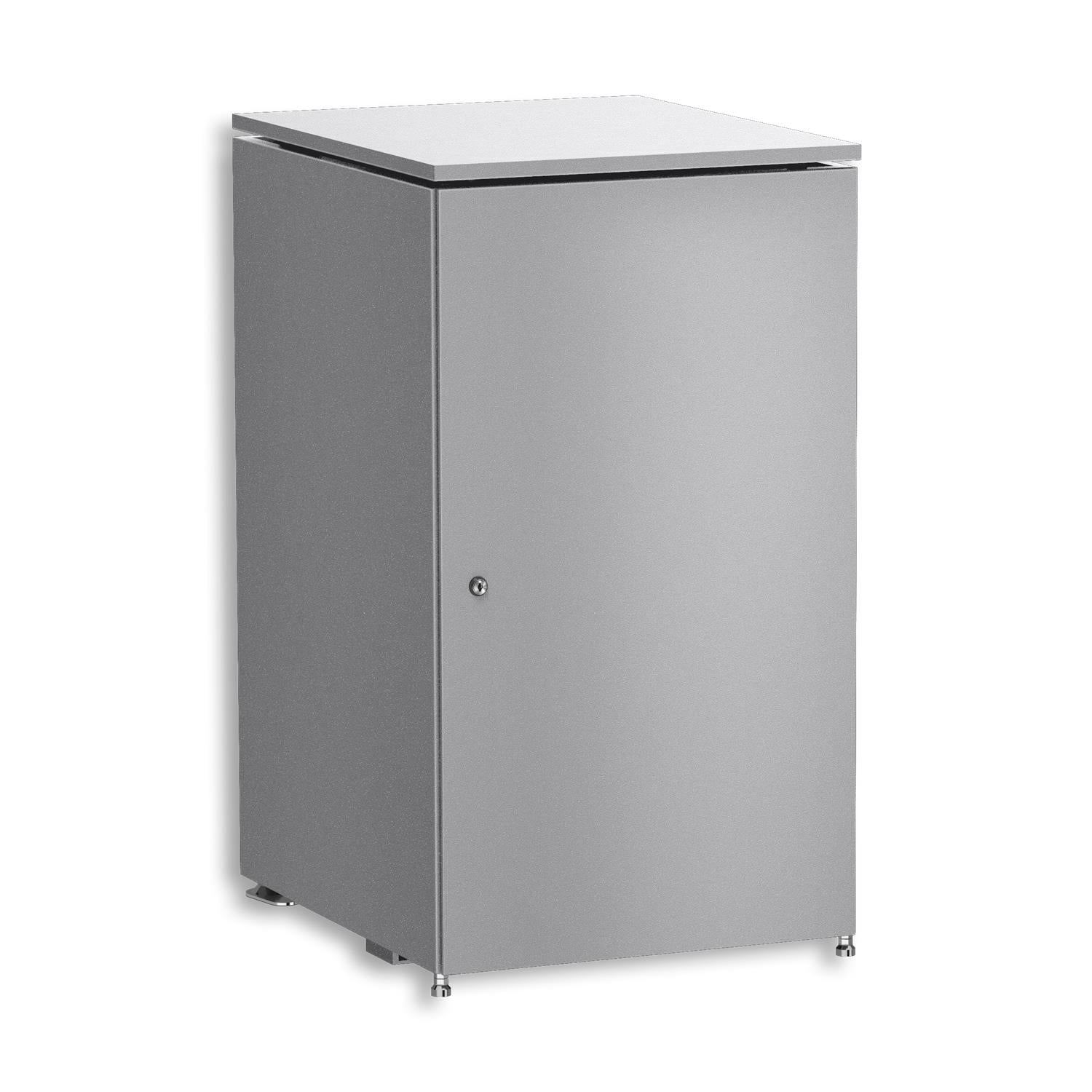 Metzler Mülltonnenbox | 1er | 240l | aus Aluminium | rostfrei & massiv