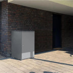 Metzler Mülltonnenbox | 1er | 240l | aus Aluminium | rostfrei & massiv