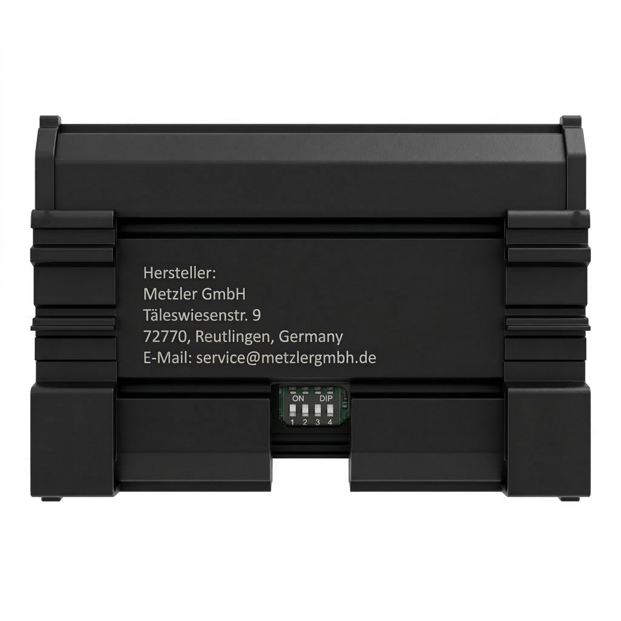Metzler Sicherheitsmodul mit Hutschienenhalter