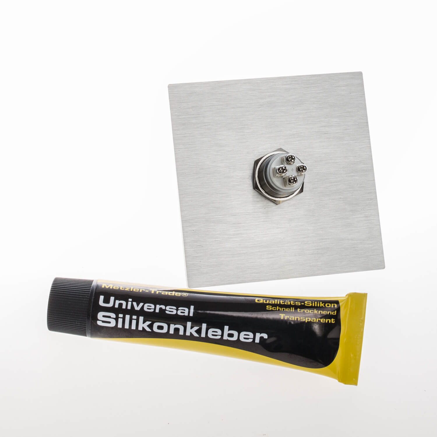 Metzler Design Türklingel mit Gravur | Ava Slim