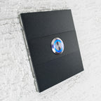 Namensschild in Anthrazit aus der Magneto-Serie
