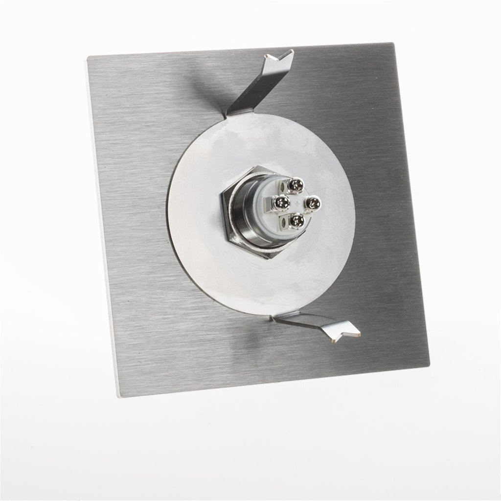 Metzler Design Klingelschild Anthrazit Gravur + LED-Drucktaster | Velora