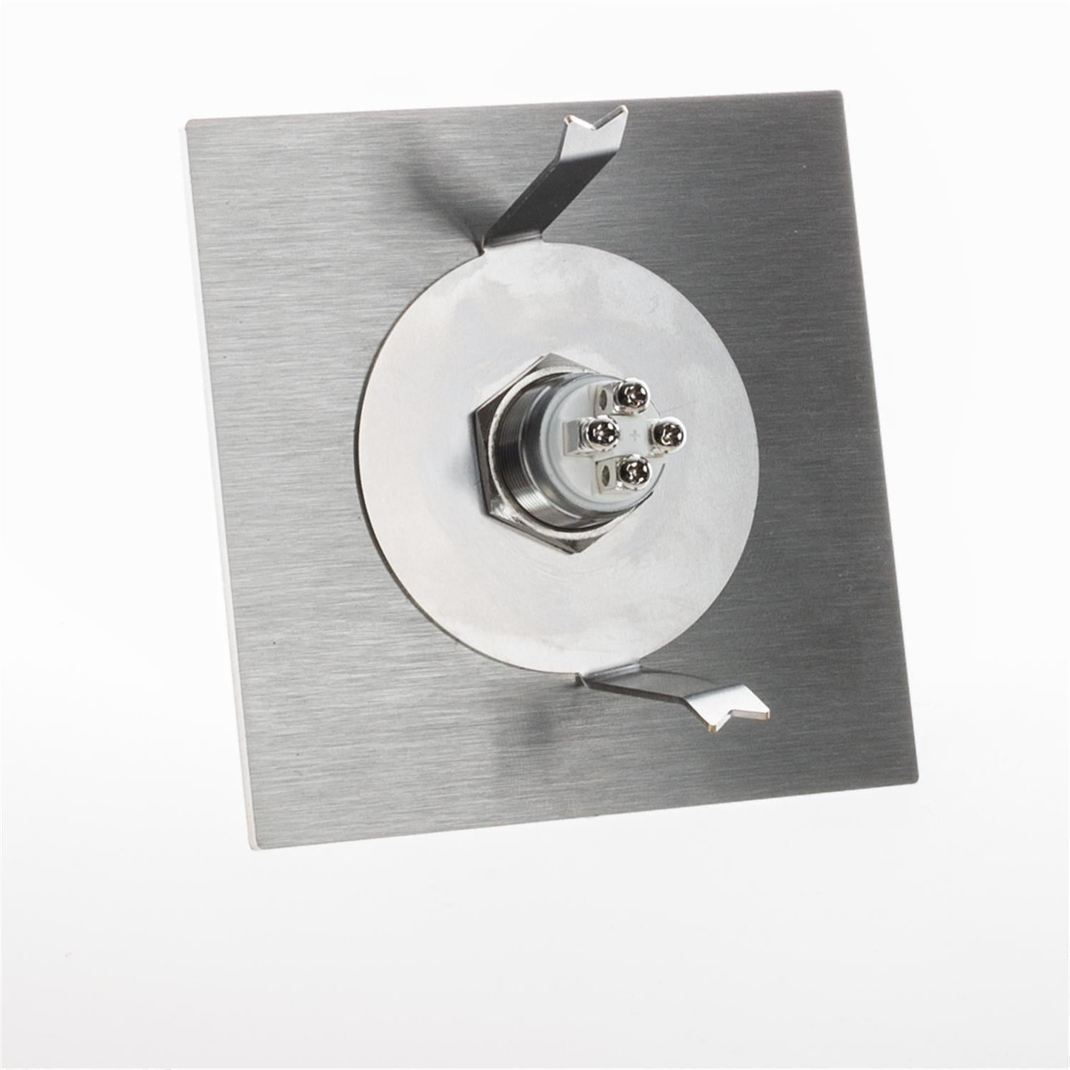 Metzler Design Klingelschild mit Gravur + LED-Drucktaster optional | Velora