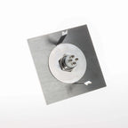 Metzler Türklingel Edelstahl Weiß Lasergravur + LED-Taster | Sena