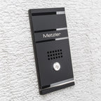 Anthrazit Edelstahl-Türklingel M01