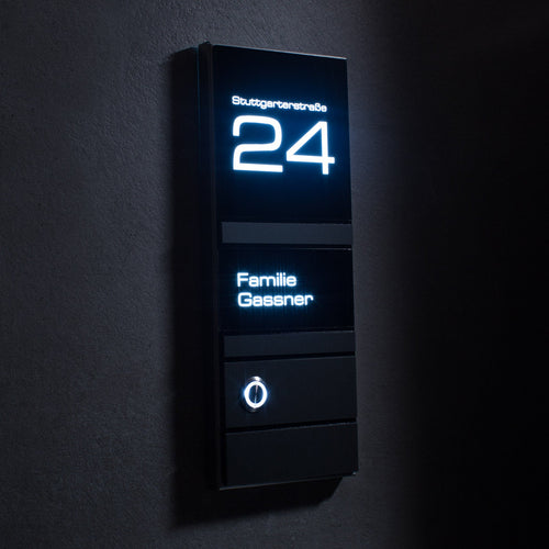 Metzler Türklingel inklusive LED-Beleuchtung | Theo
