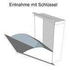 Metzler Briefkasten Anthrazit Edelstahl V4A Gravur optional | 02