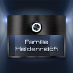 Metzler Türklingel mit LED 3D-Namensschild | Otto