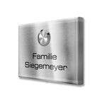 Metzler Funkklingel kabellos Edelstahl V2A | Aufputz Türklingel IP67 | 150m Reichweite | Vitus