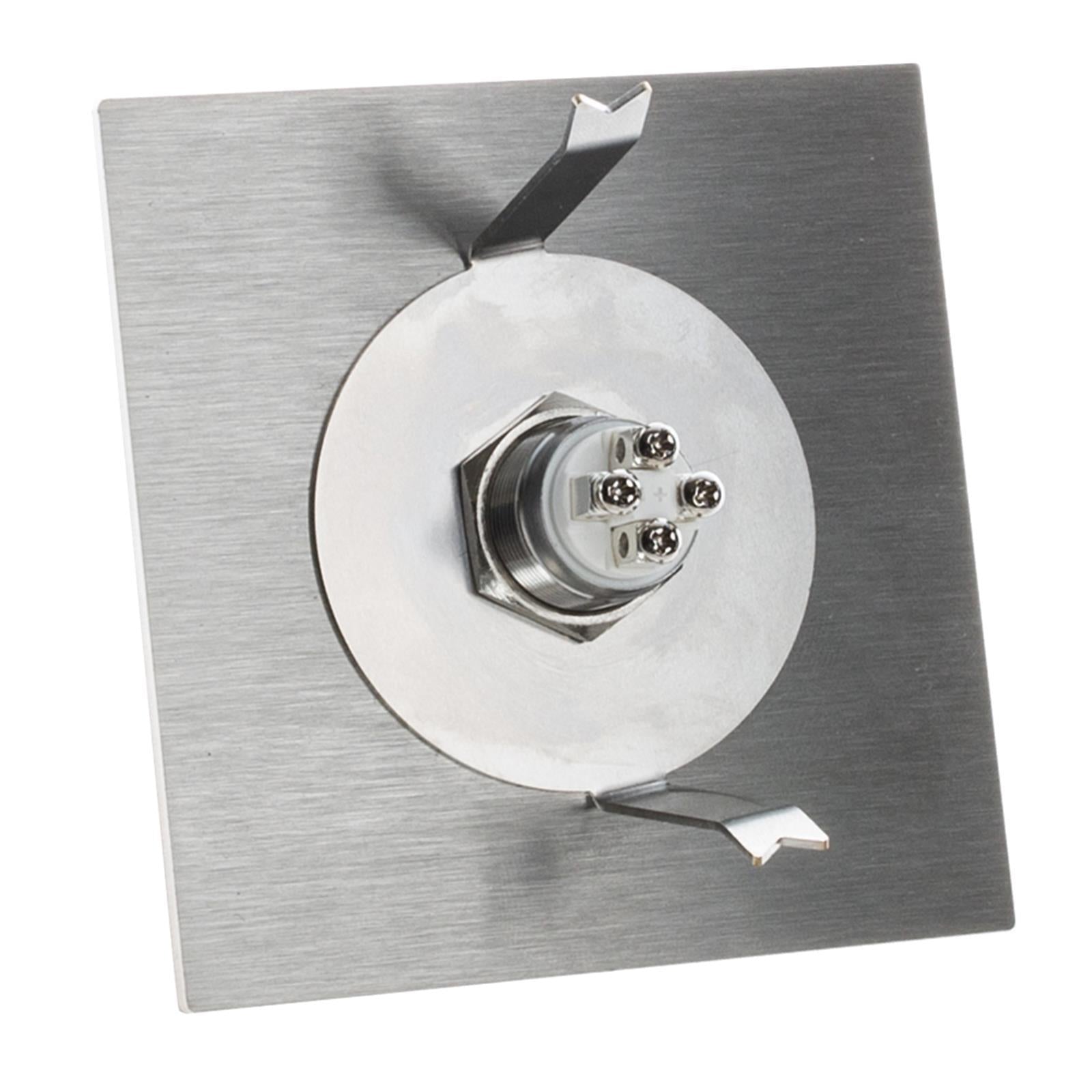 Spannfeder für UP-Dose (Mindestmaß der Klingelplatte 80x80mm)
