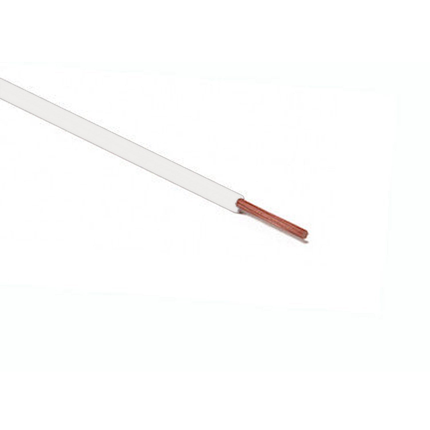 Klingeldraht 3 m Kupfer flexibel 0,5mm² Litze