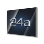 Metzler LED-Hausnummernschild aus Edelstahl 3-stellig in Anthrazit
