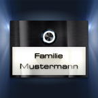 Metzler Türklingel mit LED 3D-Namensschild | Otto