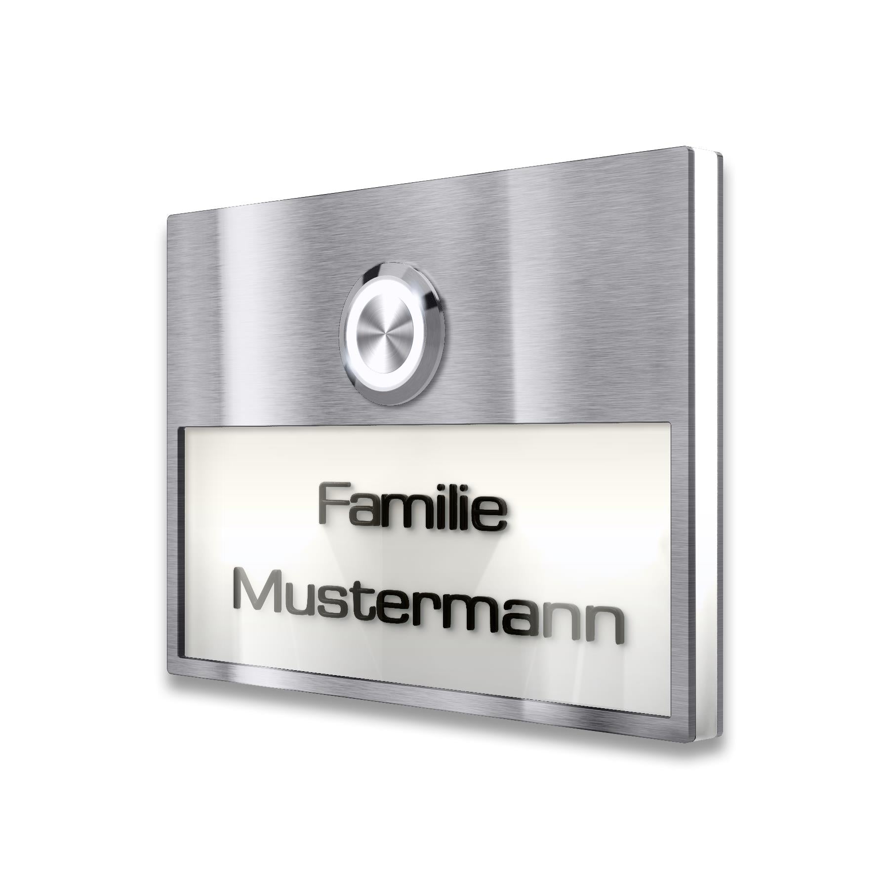 Metzler Türklingel mit LED 3D-Namensschild | Otto