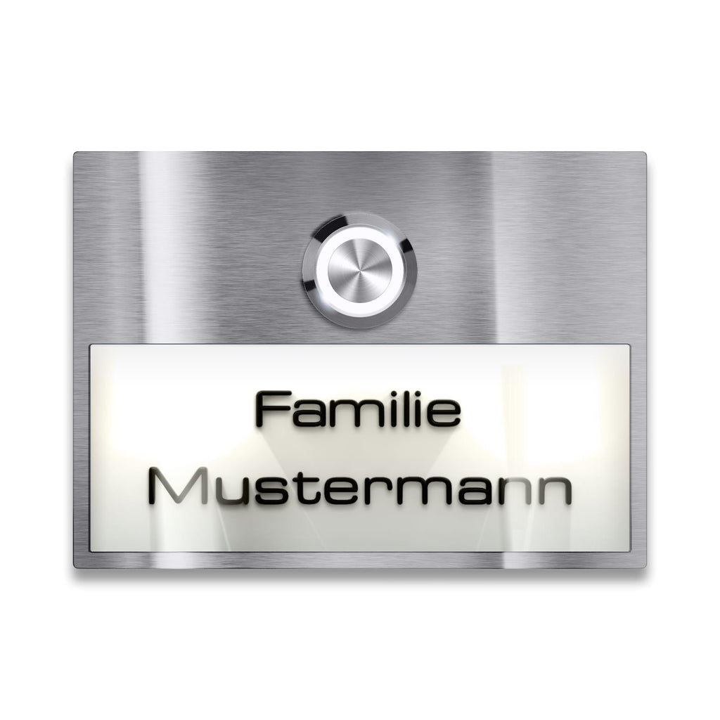 Metzler Türklingel mit LED 3D-Namensschild | Otto