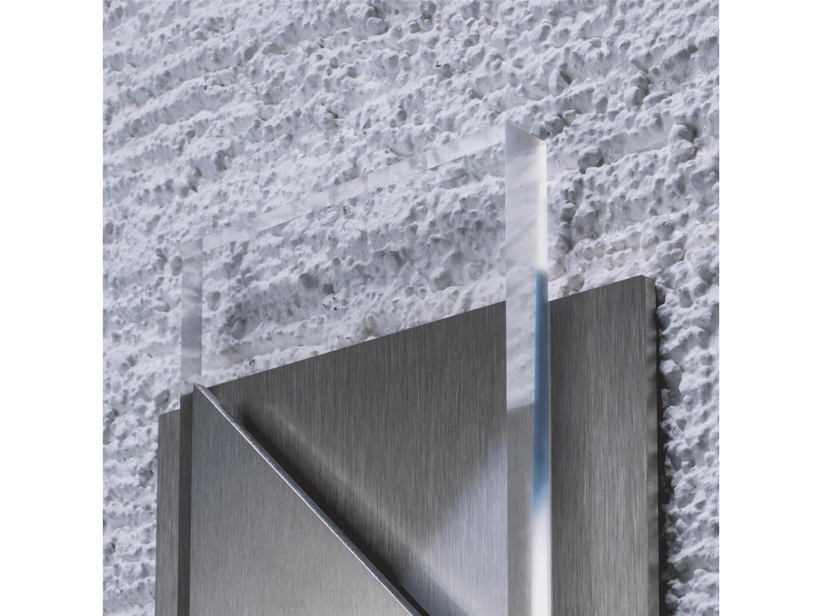 Design Türklingelschild aus Edelstahl