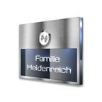 Metzler Türklingel mit LED 3D-Namensschild | Otto