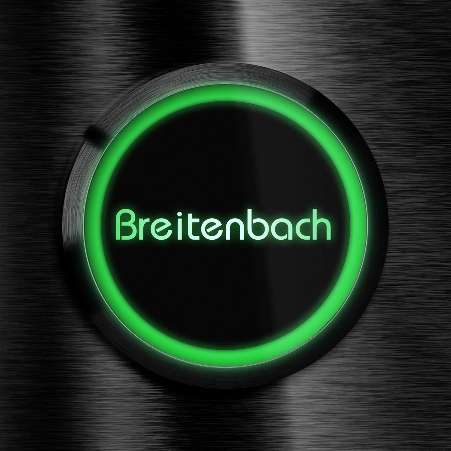 Zweifache LED-Klingel - Design Klingelplatte inkl. XL-Drucktaster