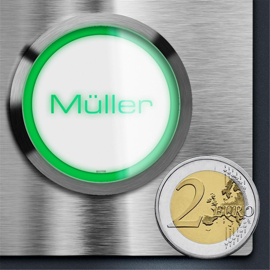 LED-Klingel Edelstahl inkl. XL-Drucktaster